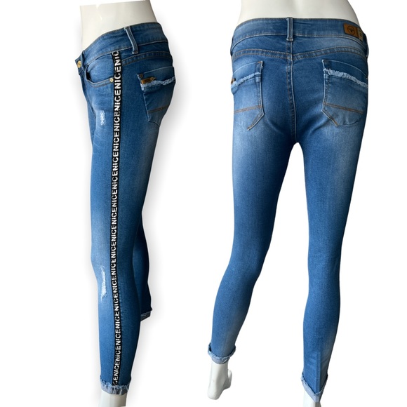 Zero Denim Ripped Jean Size 4 - Picture 12 of 13